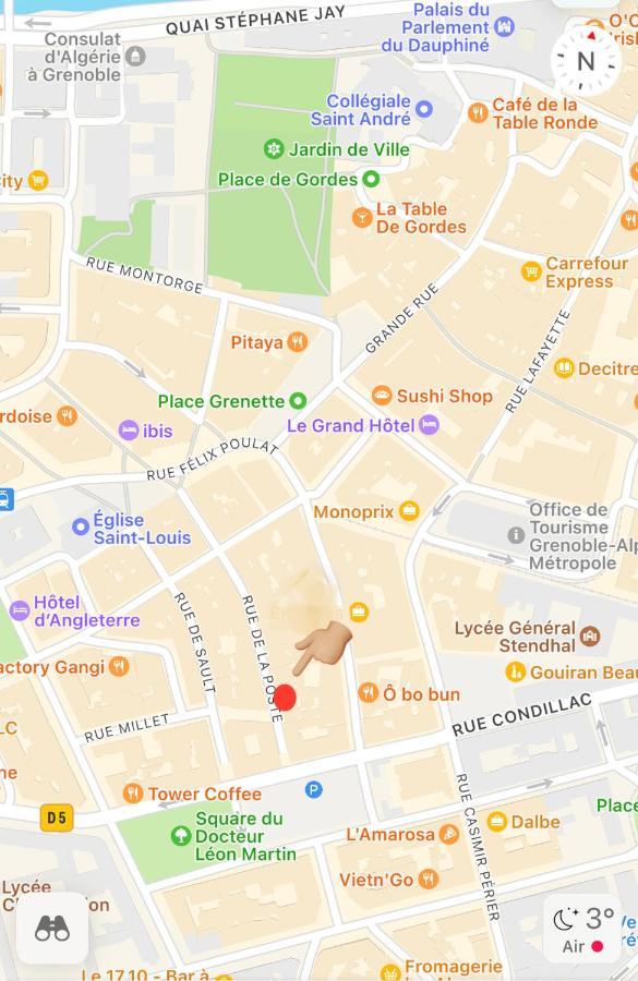 Les 3 Arches - Grenoble Lägenhet Exteriör bild