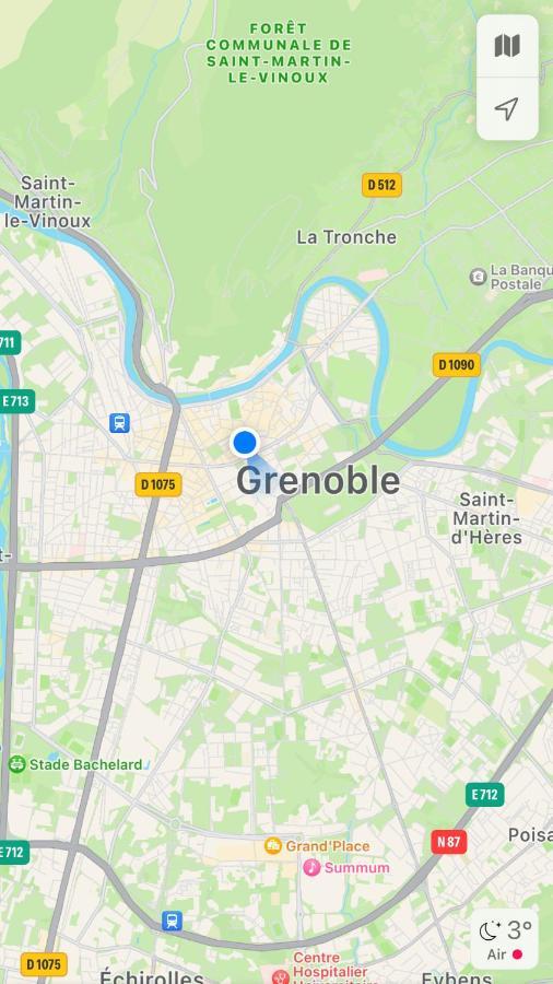 Les 3 Arches - Grenoble Lägenhet Exteriör bild