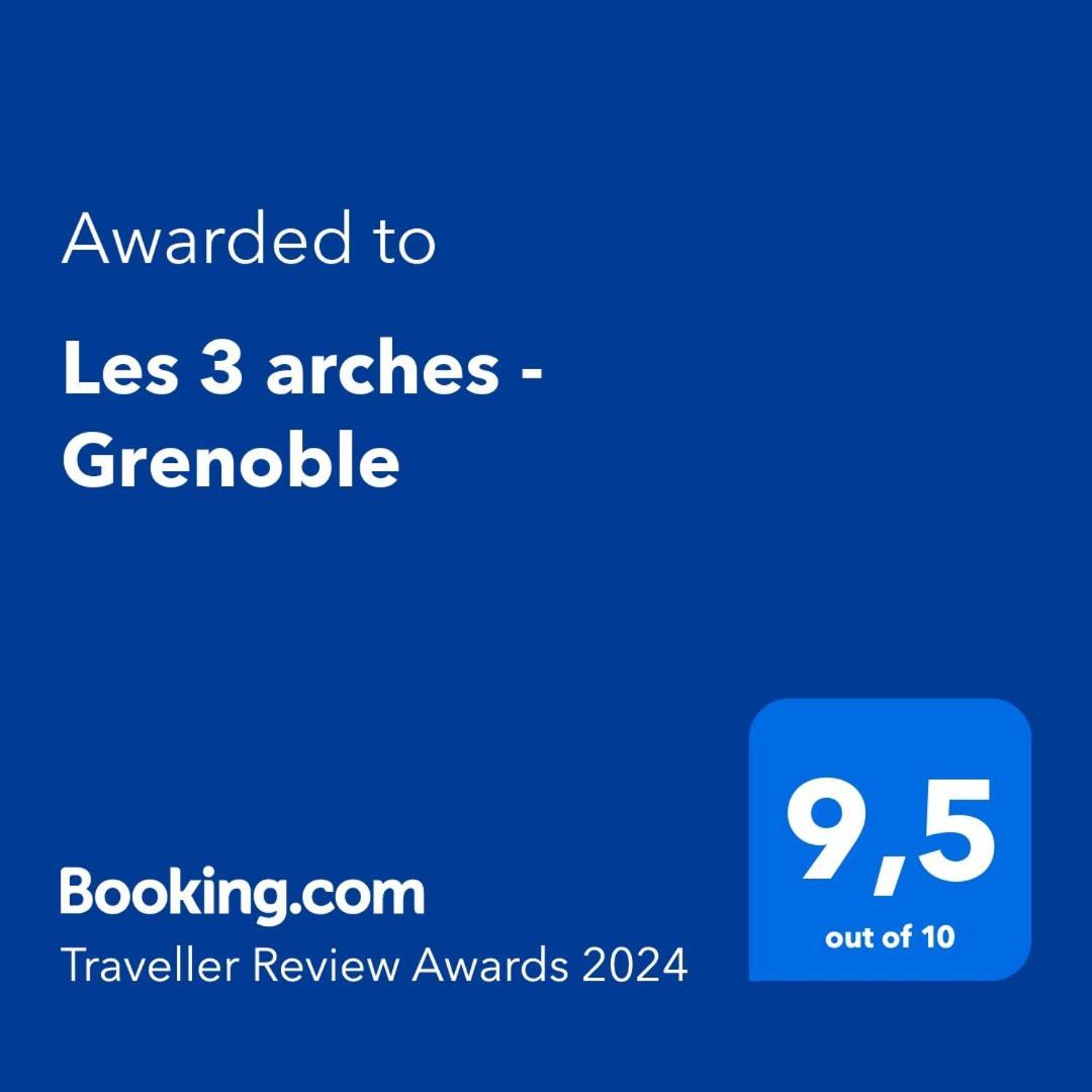 Les 3 Arches - Grenoble Lägenhet Exteriör bild